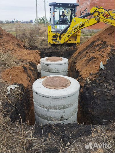 Копка колодца/углубление/чистка/шамбо/копка земли