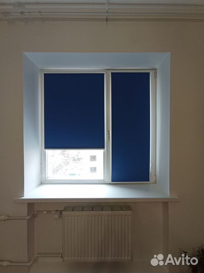 Рулонные шторы блэкаут бу