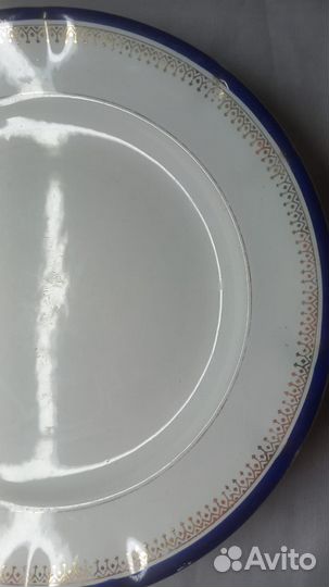 Тарелки с кобальтовой лентой, Буды до 1920 г