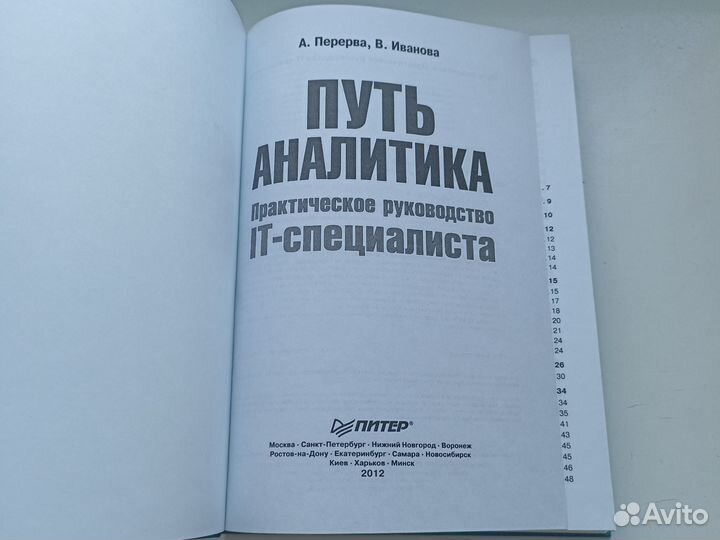 Иванова Перерва Путь аналитика. Практическое руков