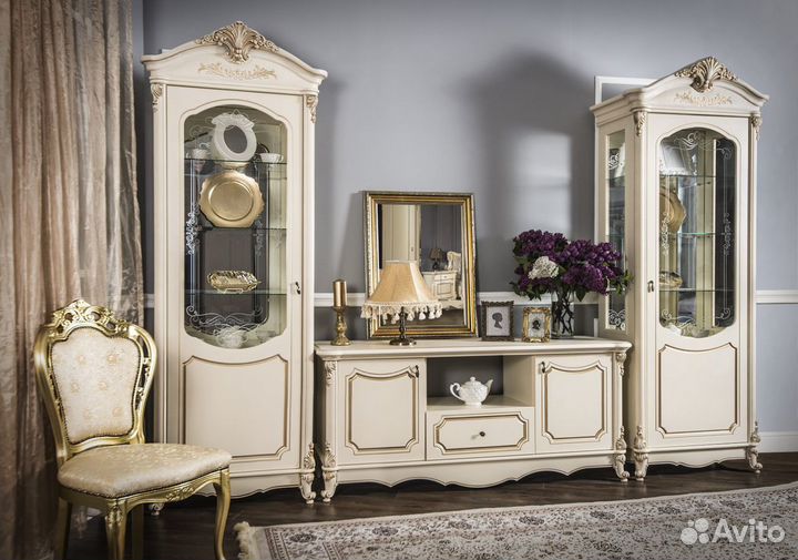 Тв тумба мона лиза крем матовый