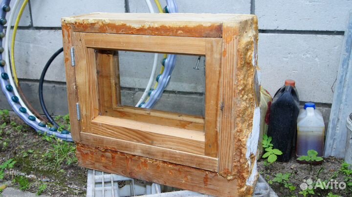 Окно для парилки из липы