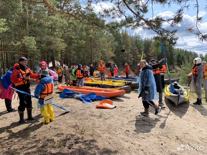 Сплавы на байдарках и рафтах