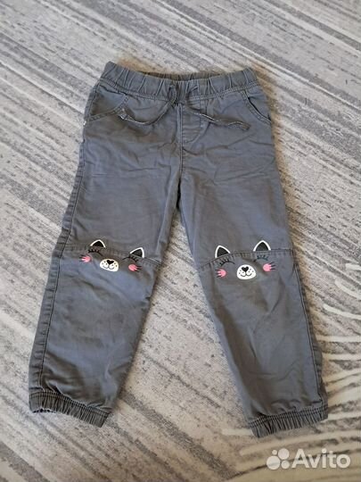 Штаны на девочку 92