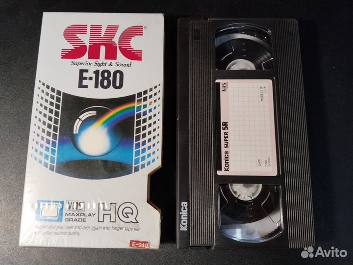 Покахонтас, Гуфи - звезда, VHS Konica видеокассет