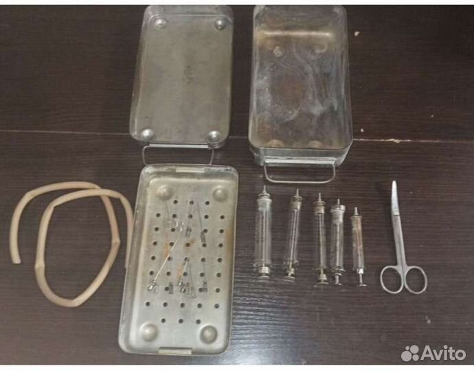 Грелки резиновые, кейс СССР