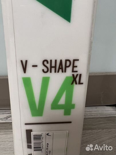 Горные лыжи head shape v4 177 см новые