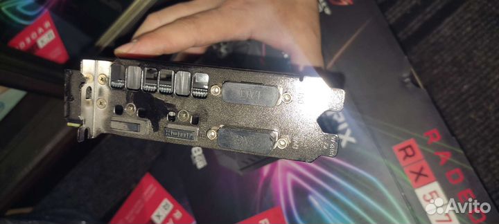 Видеокарта rx570 8gb