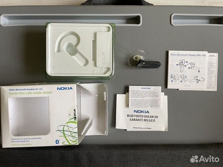 Гарнитура Nokia BH-108 Новая