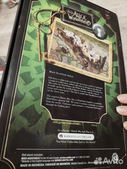 Кукла Алиса в Зазеркалье Шляпник