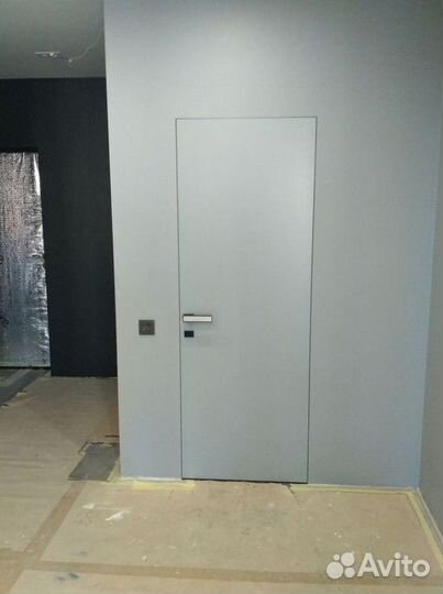 Скрытые двери межкомнатные под отделку