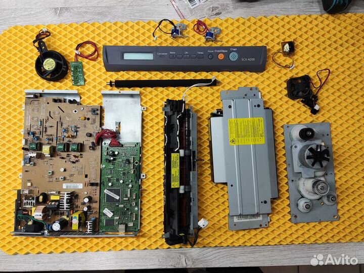 Принтер Samsung SCX-4200 Разбор