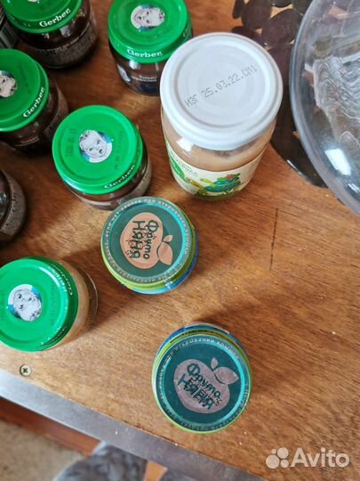 Детское пюре гербер