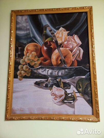 Картина из гобелена Фрукты Весна