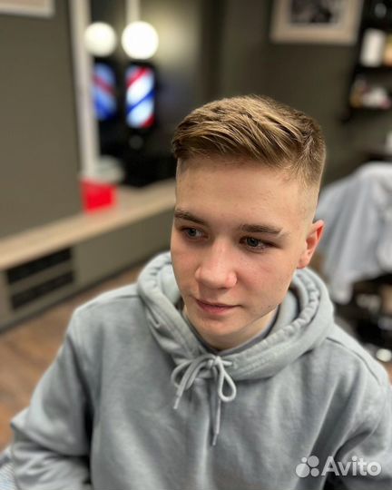 Стрижка барбер, мужские стрижки