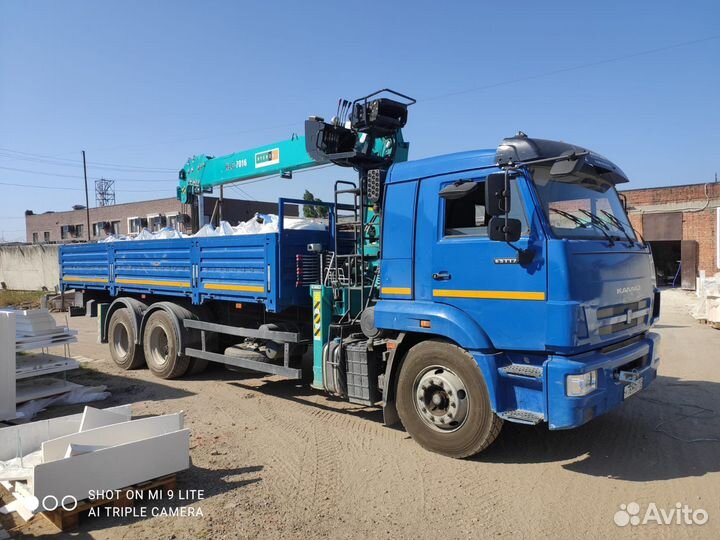 КамАЗ 65117 с КМУ, 2021