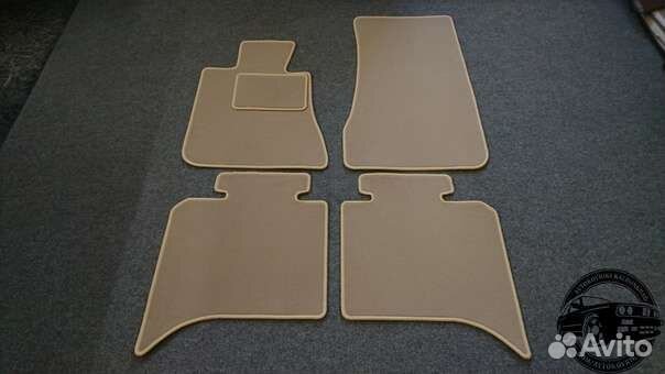 Автоковрики для BMW 5 серии e28, бежевые