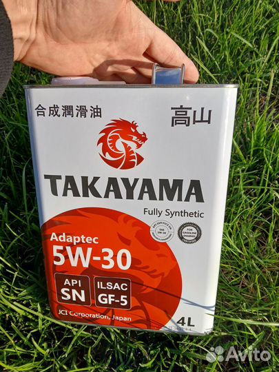 Масло моторное Takayama GF-5 5w30 4л