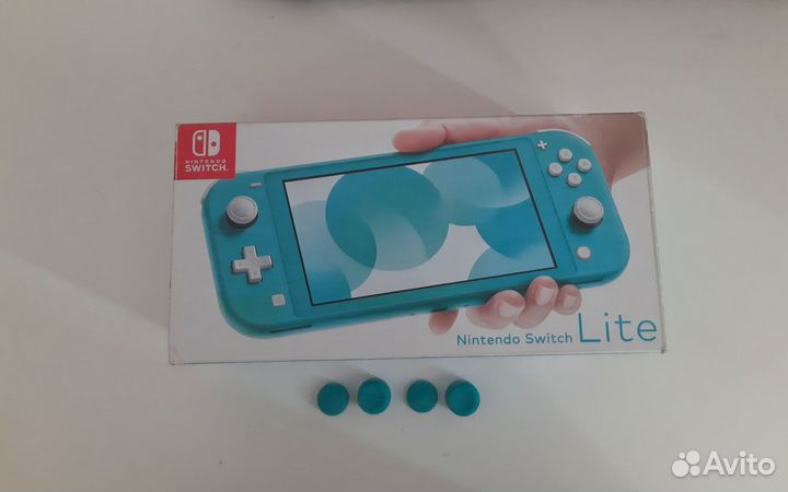 Nintendo switch lite 32Gb+128Gb+(куча игр)