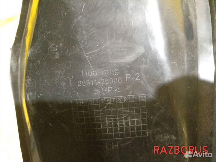 Подкрылок перед.лев. Hyundai Santa Fe 1 SM/Classic