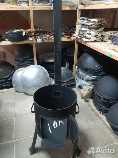 Печь для приготовления на дровах