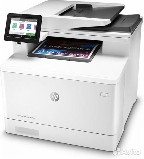 Мфу лазерное HP Color LaserJet Pro M479fdw,цветной