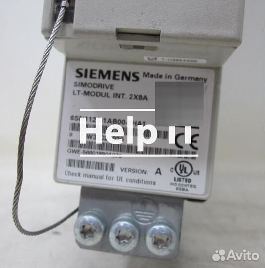 Модуль питания siemens 6SN1123-1AB00-0HA1