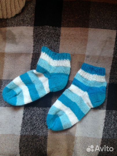 Шерстяные носки