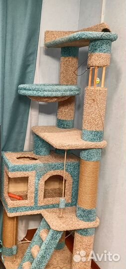 Игровой комплекс домик для кошек