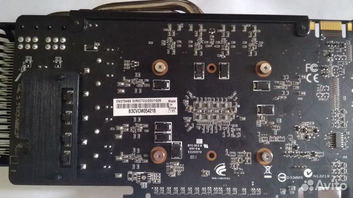 Игровая видеокарта asus GeForce GTX460 1Gb