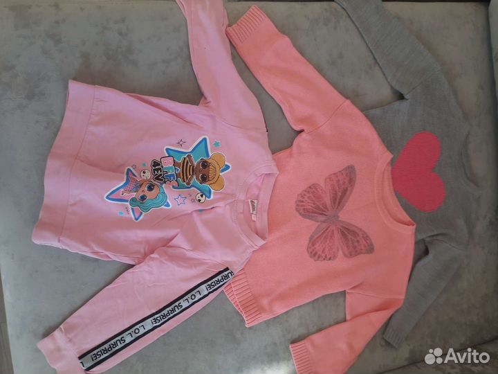 Вещи пакетом на девочку