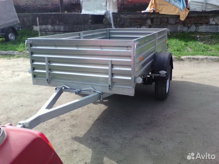 Прицеп бортовой, усиленный для охоты и рыбалки