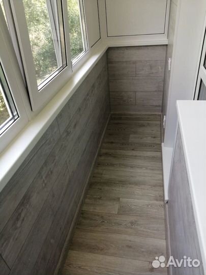 Теплое остекление балкона