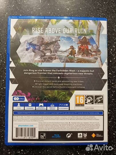 Horizon forbidden west Игры для приставок ps4 ps5