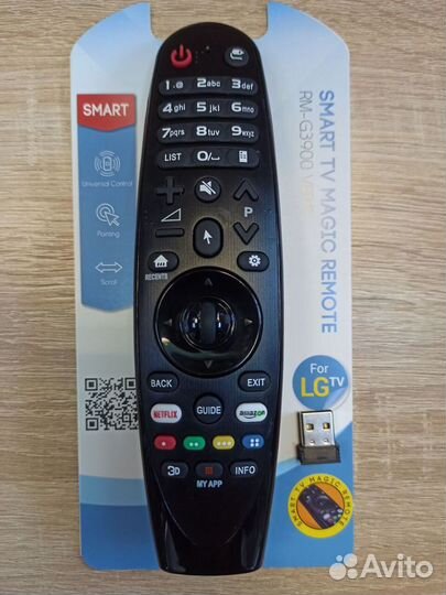 Пульт для Smart TV LG RM-G3900 magic motion, новый