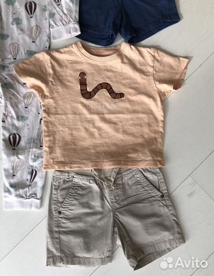 Пакет детских вещей zara next hm