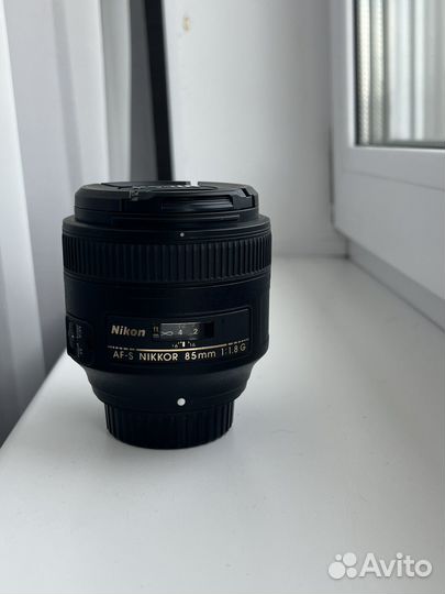 Объектив nikon af-s nikkor 85mm