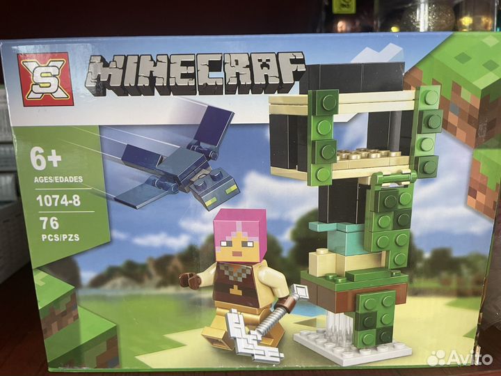 Набор Лего, майнкрафт