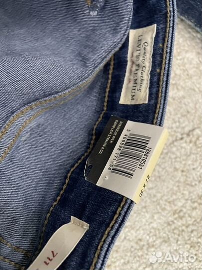 Джинсы levis новые 711 скинни