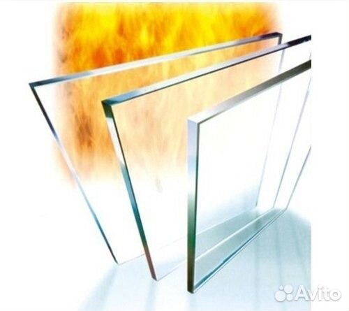 Огнеупорное жаропрочное стекло для печей и каминов