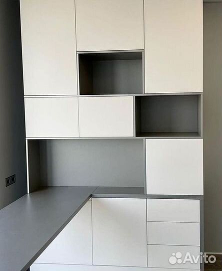 Детская рабочая зона у окна для двоих арт 460