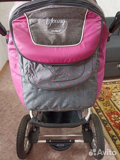 Коляска yong adamex 3 в 1