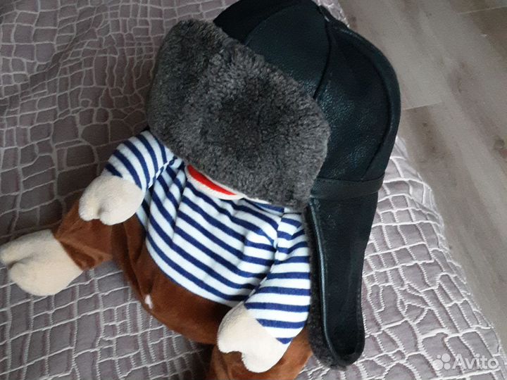 Шапка зимняя для мальчика 53-55, черная