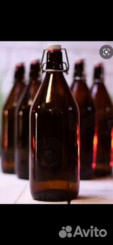 Бутылка с бугельной пробкой 1 л