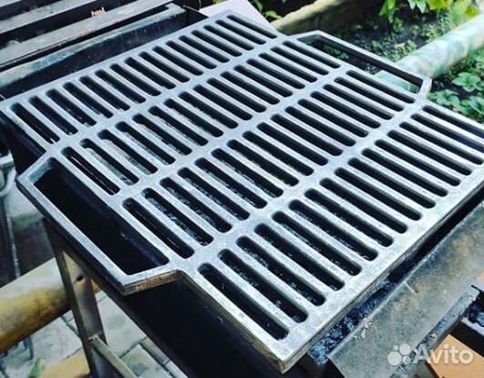 Чугунная решётка-гриль