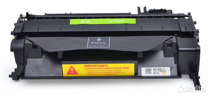 Лазерный картридж Cactus CS-CF280A (HP 80A) черный
