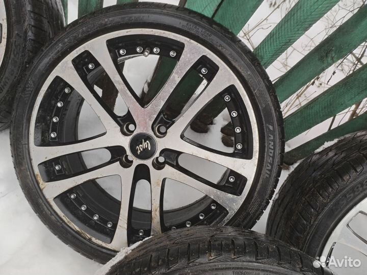 Диски рельсы r 17 с резиной 4/98