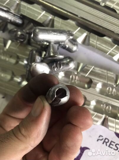 Форма чпу для литья грузил «Оливки под сети»