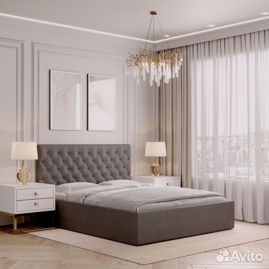 Кровать с Подъемным механизмом Двухспальная 180 20