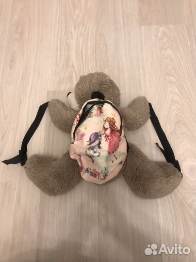 Мишка рюкзак новый